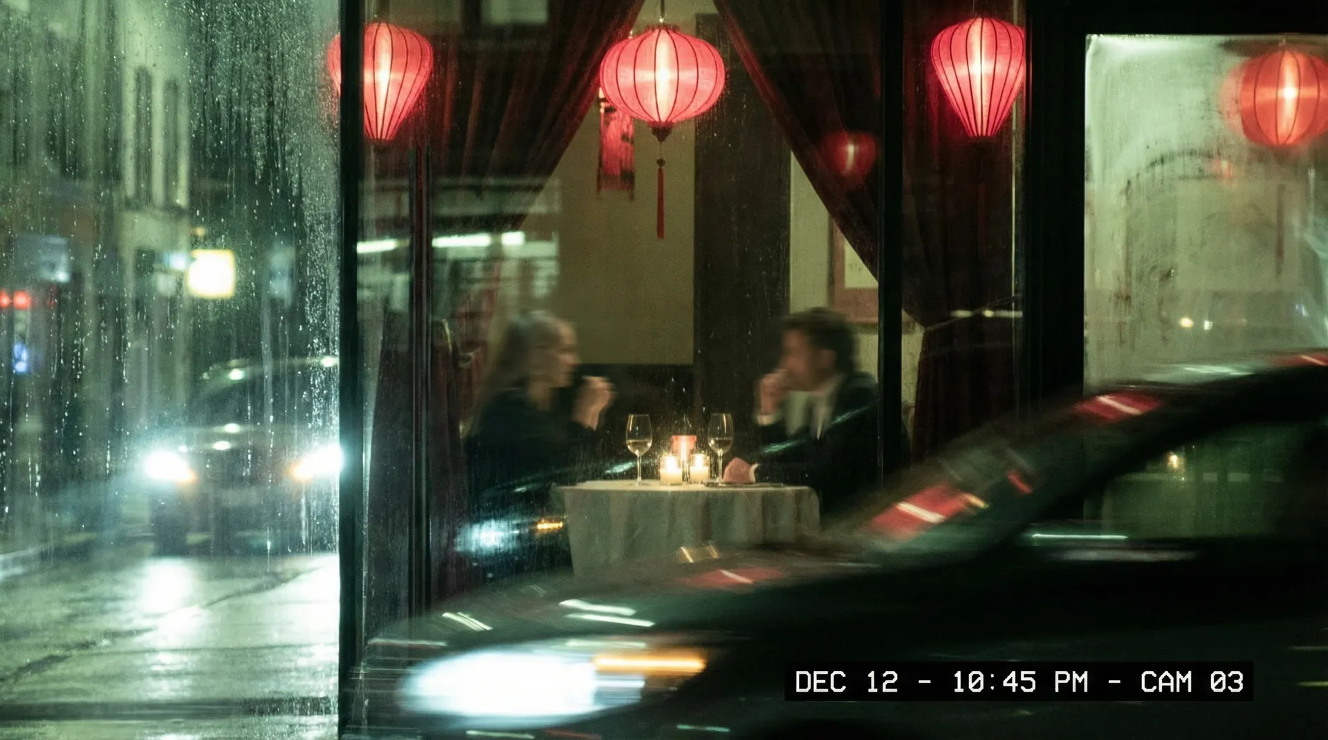 白莉爱吃巧克力 - 餐厅密会偷拍照